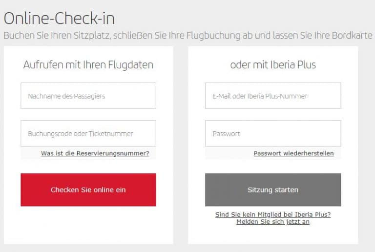 Iberia Airlines Online Check In So Geht S 2024