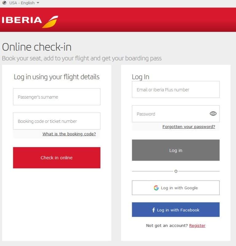 Iberia Airlines Online Check In How To Do It