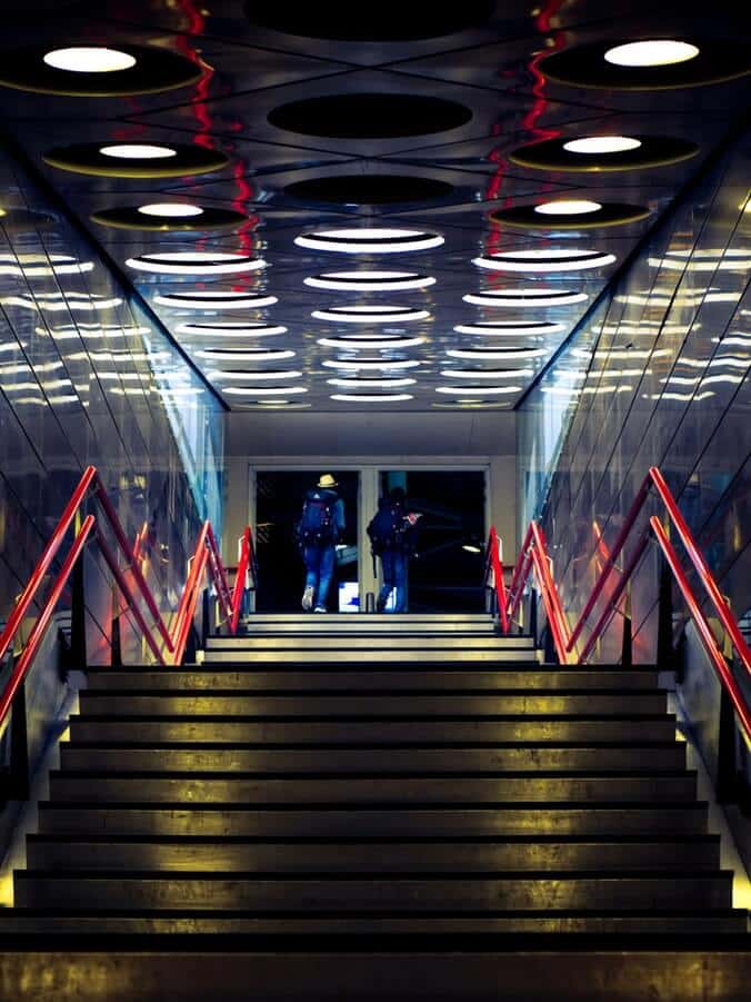 Check-in at Amsterdam Airport