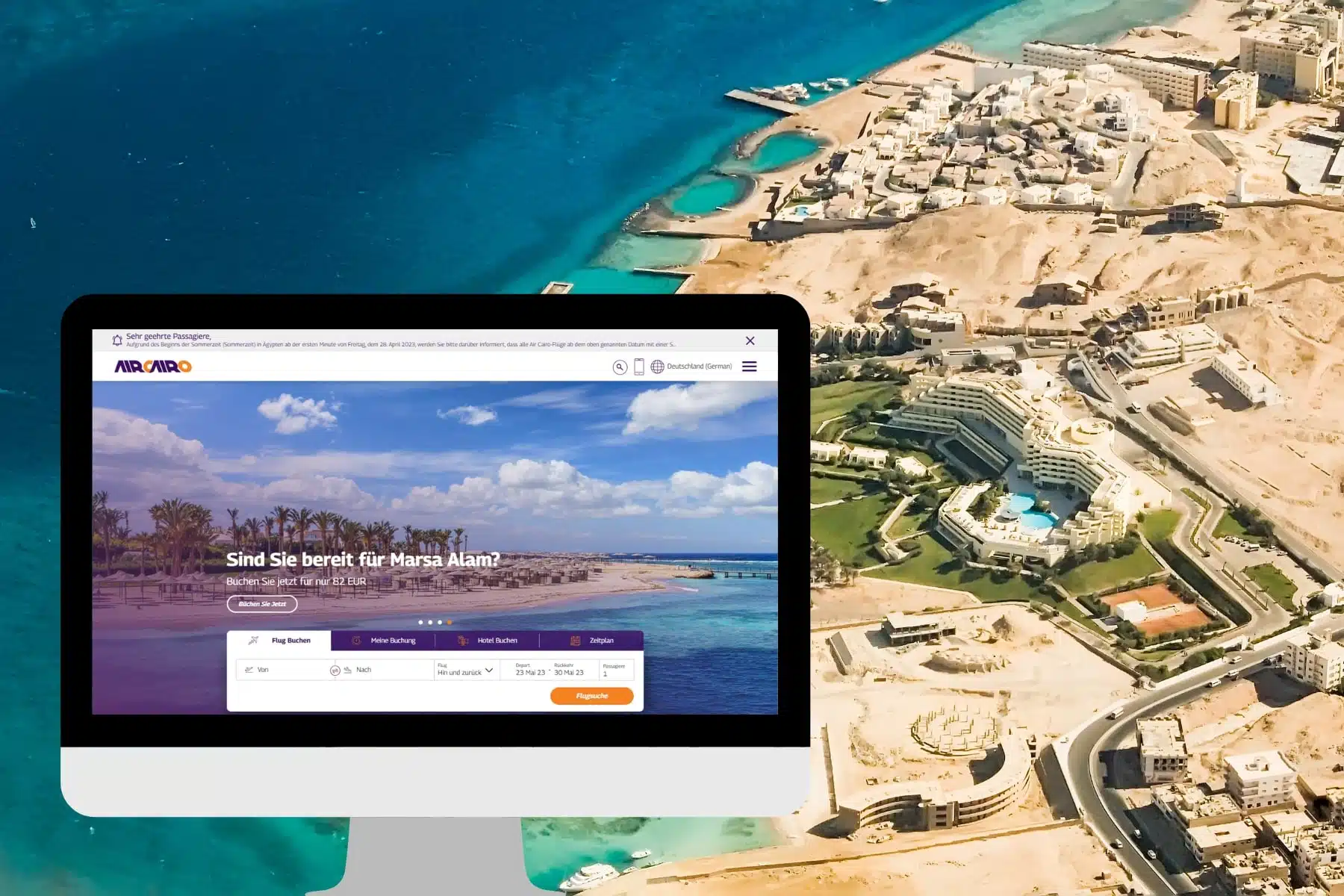 Air Cairo Web Check-in