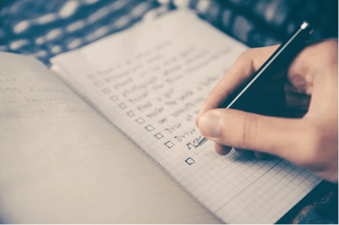 Checkliste Urlaub