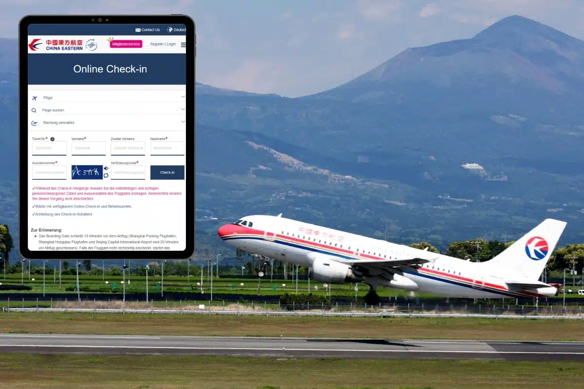 China Eastern Airline check in