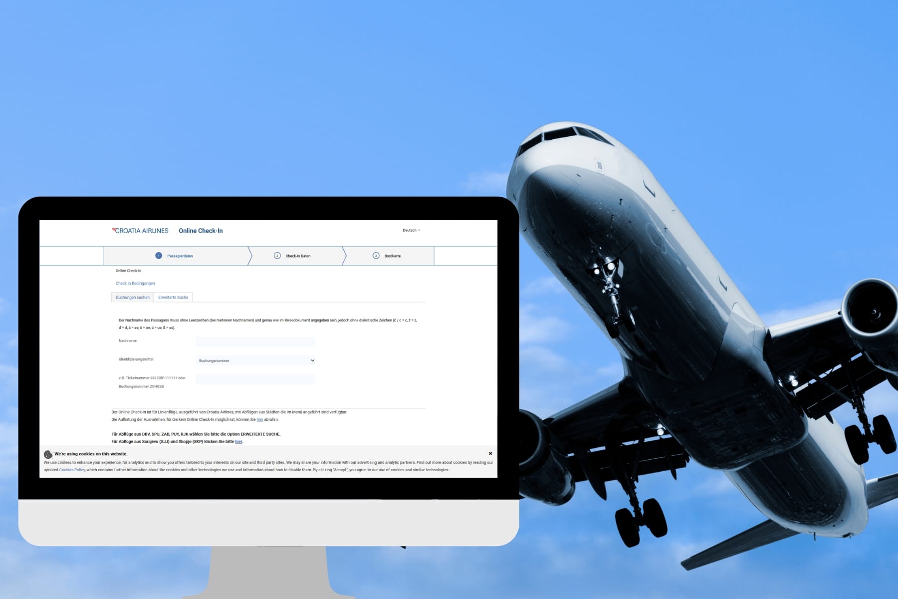 Croatia Airlines Web Check-in