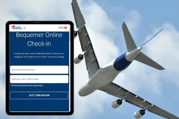 Czech Airlines online check in