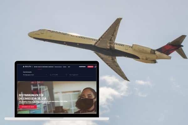 Delta Airlines online check in