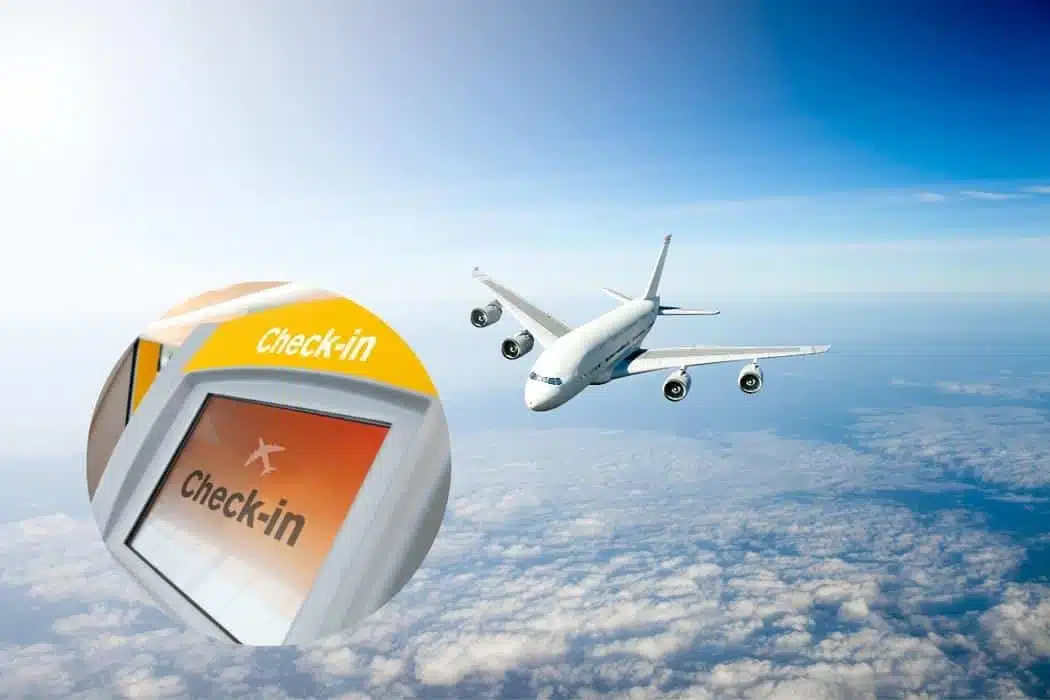 Flug-einchecken