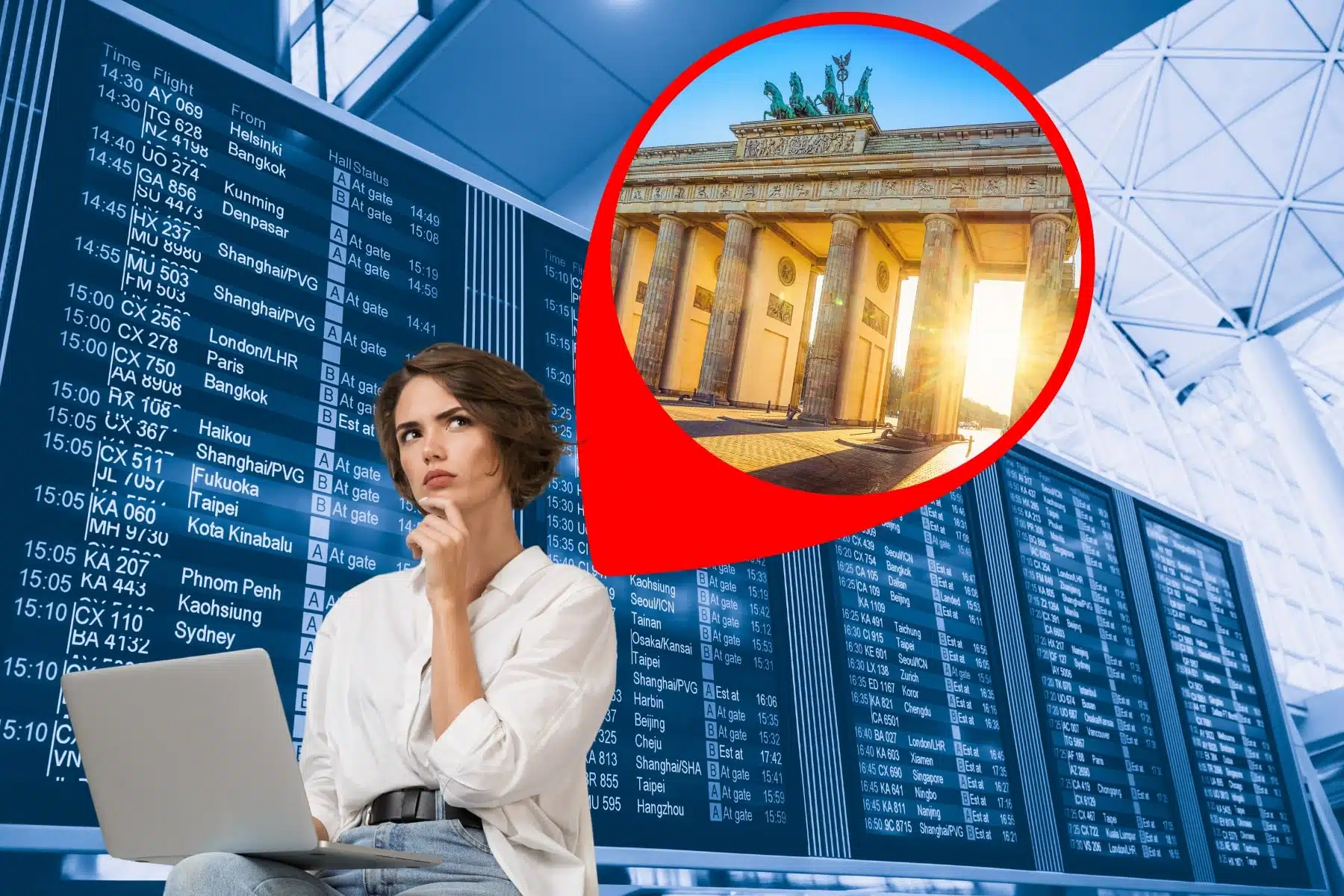 Flugplan Berlin