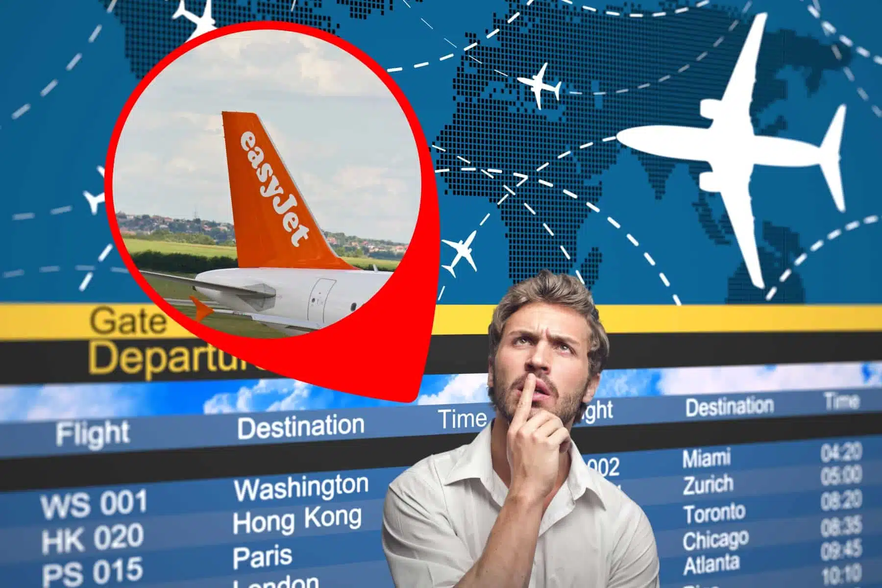 Flugplan easyJet