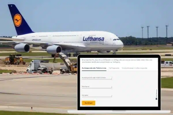 Lufthansa online check in