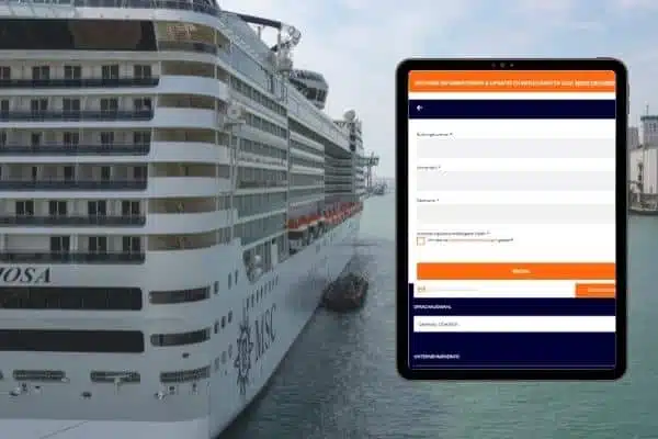MSC online check in