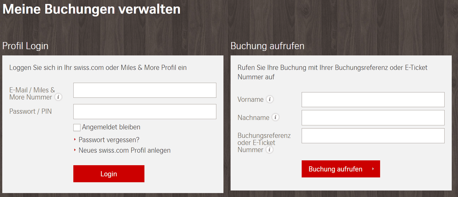 Online Check In For Swiss Air flug-check-in.de