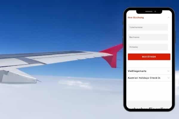 austrian airlines online check in