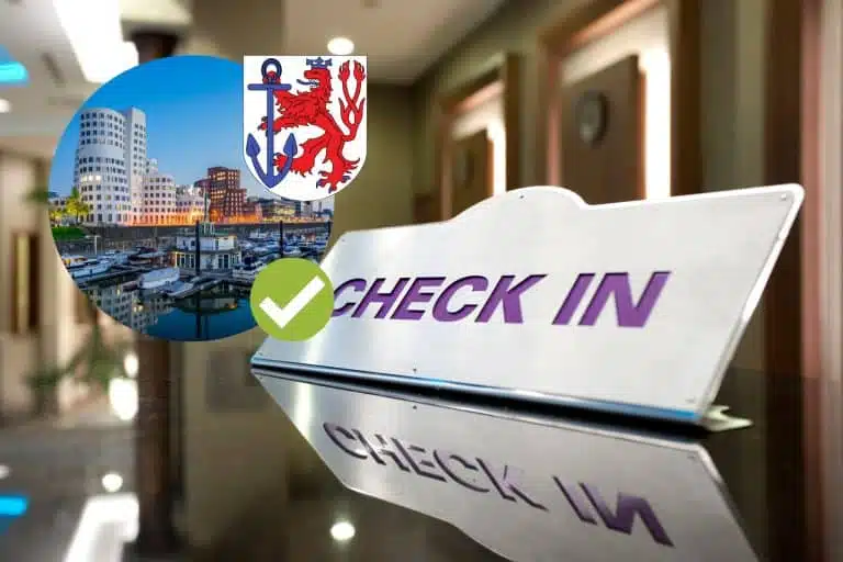 flug-check-in Flughafen Düsseldorf