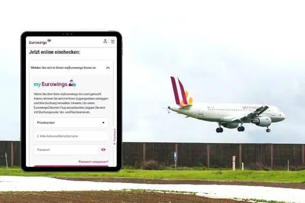 germanwings online check in
