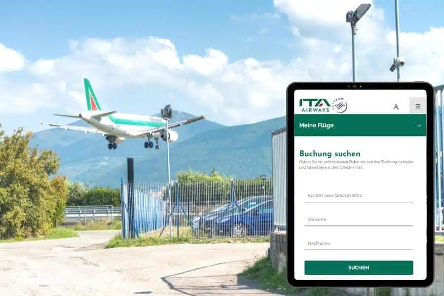 ita airways checkin