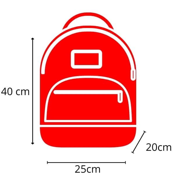 Ryanair carry-on baggage