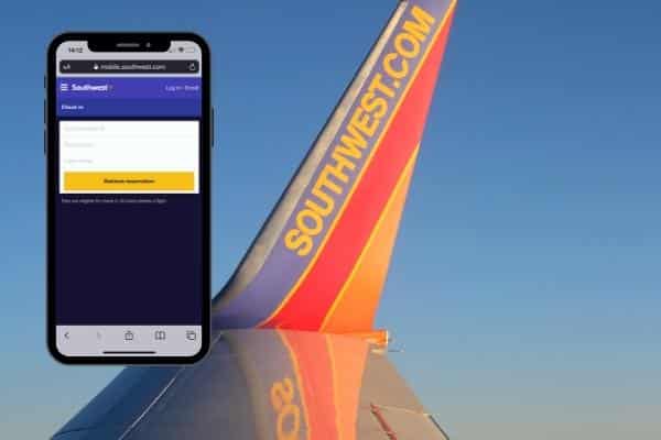 southwest online check in