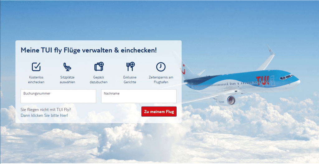 tuifly web check in